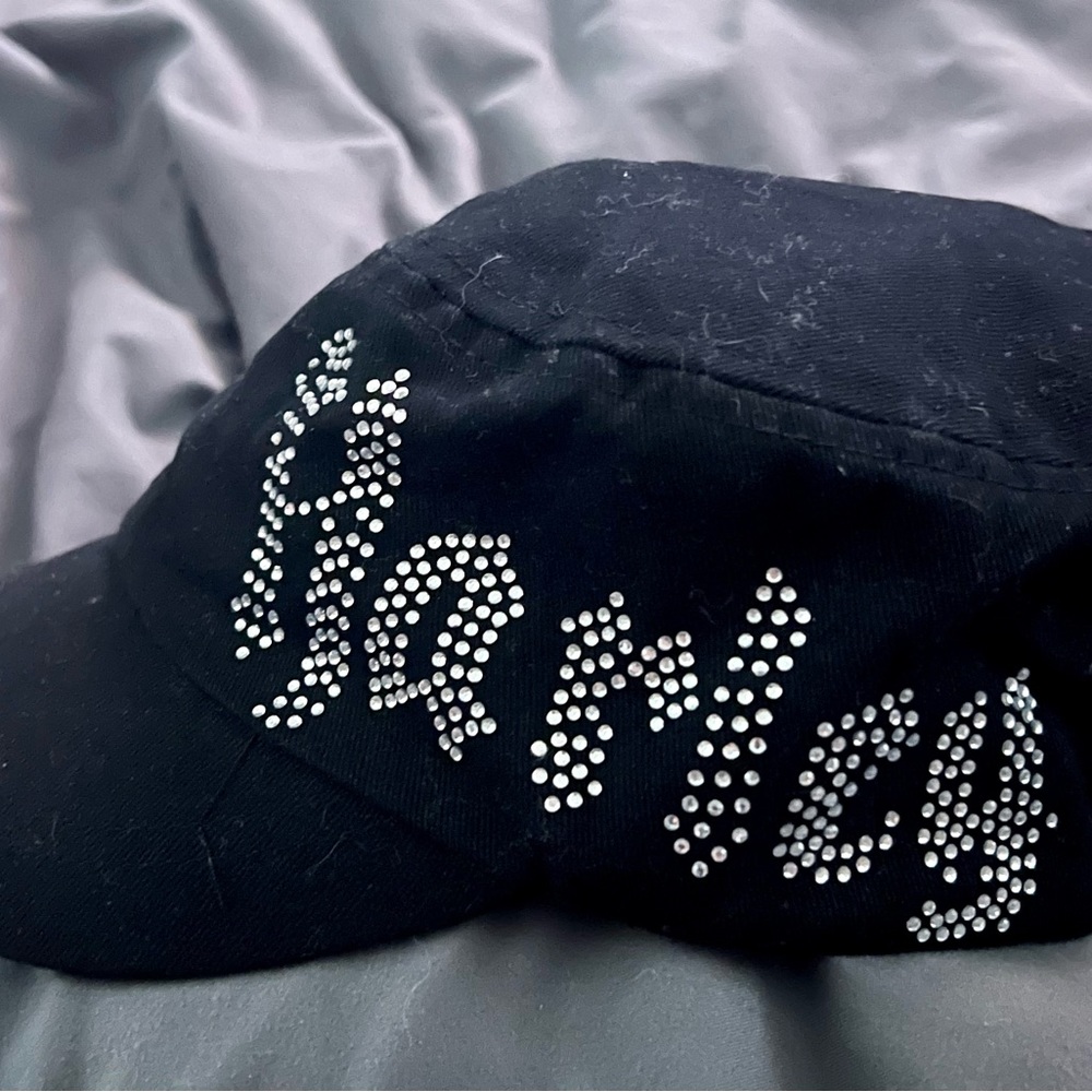 Harley black hat